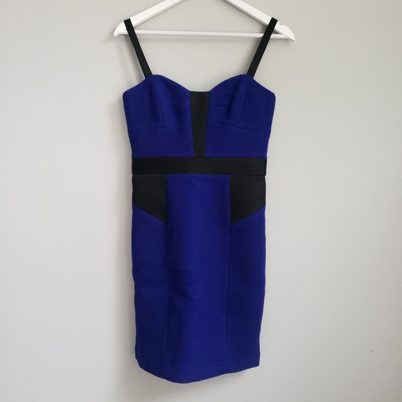 Milly of New York | Woman's Cocktail Dress - Blue Size 4 - Picture 3 of 15